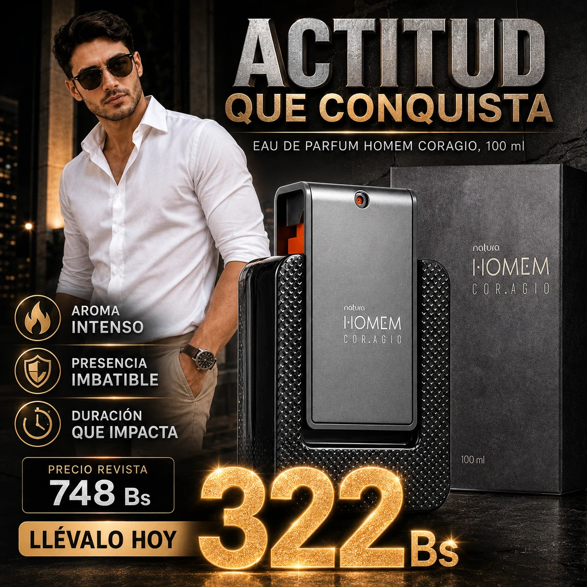 Homem Coragio 100 ml