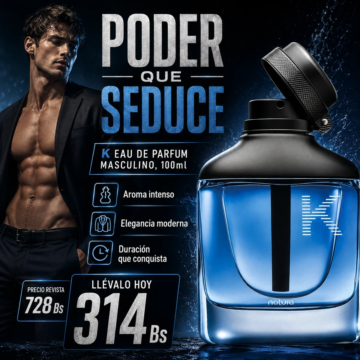 K Masculino 100 ml